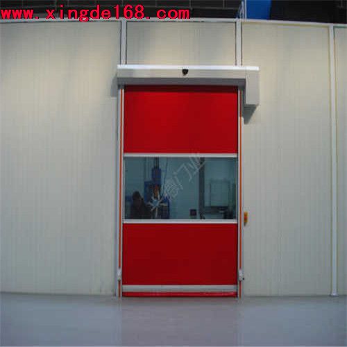 工業(yè)快速門多次運行后,為什么限位整體下移呢?